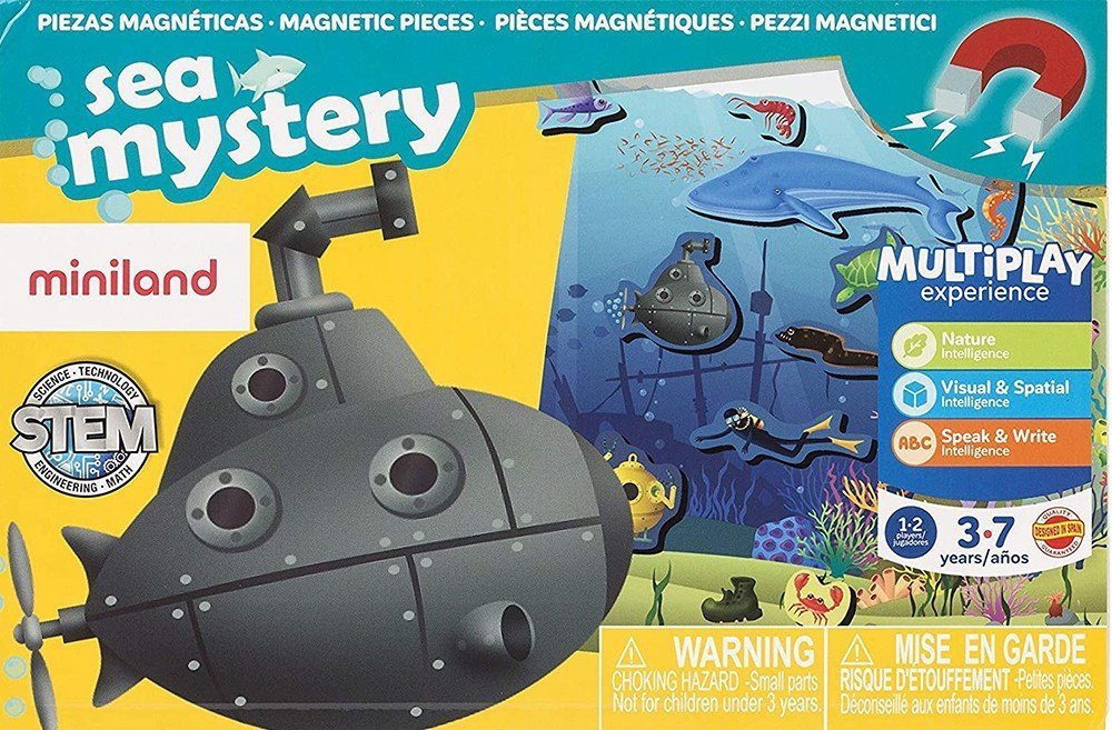 MINILAND ΠΑΙΧΝΙΔΙΑ MINILAND ΜΑΓΝΗΤΕΣ SEA MYSTERY