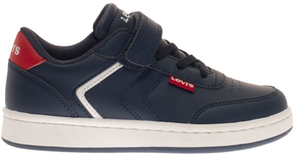 LEVIS ΠΑΠΟΥΤΣΙΑ LEVI&#039;S NEW BOULEVARD VAVE0081S ΣΚΟΥΡΟ ΜΠΛΕ/ΚΟΚΚΙΝΟ (EU:39)
