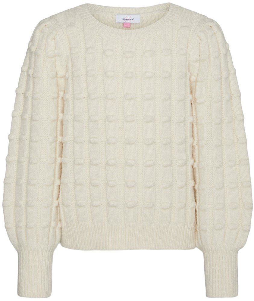 VERO MODA ΠΟΥΛΟΒΕΡ VERO MODA 10294820 VMESTHER ΛΕΥΚΟ (122-128 CM)-(7-8 ΕΤΩΝ)