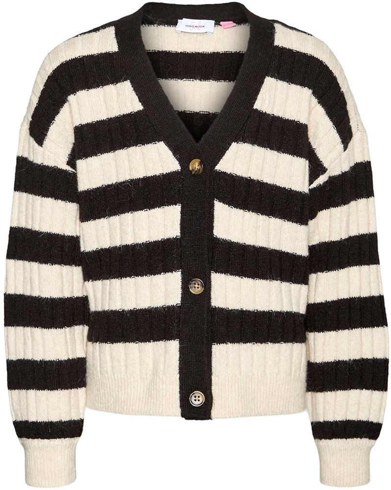 VERO MODA ΖΑΚΕΤΑ VERO MODA 10297818 VMELYA ΛΕΥΚΟ/ΜΑΥΡΟ (140 CM)-(10 ΕΤΩΝ)
