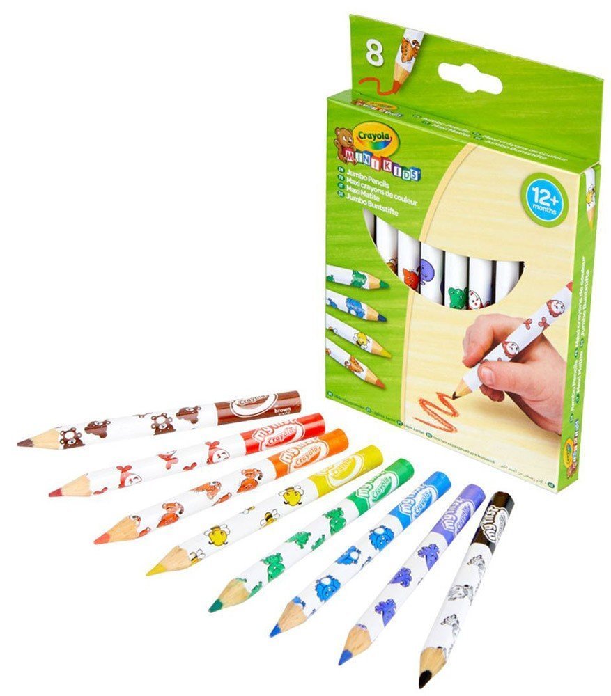 CRAYOLA CRAYOLA MNI KIDS ΟΙ ΠΡΩΤΕΣ ΜΟΥ ΞΥΛΟΜΠΟΓΙΕΣ 8 ΤMX