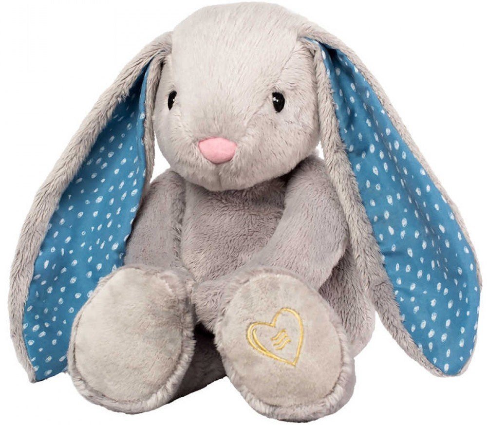 WHISBEAR WHISBEAR HUMMING BUNNY GREY ΜΕ ΡΟΖ ΗΧΟΥΣ
