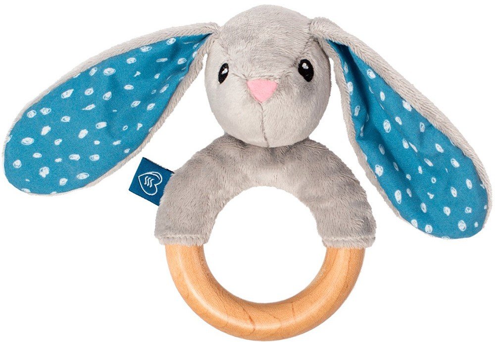 WHISBEAR WHISBEAR ΜΑΣΗΤΙΚΟ ECO TEETHER BUNNY GREY