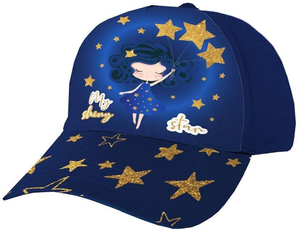 ΚΑΠΕΛΟ JOCKEY SHINY STAR ΣΚΟΥΡΟ ΜΠΛΕ (54 CM)