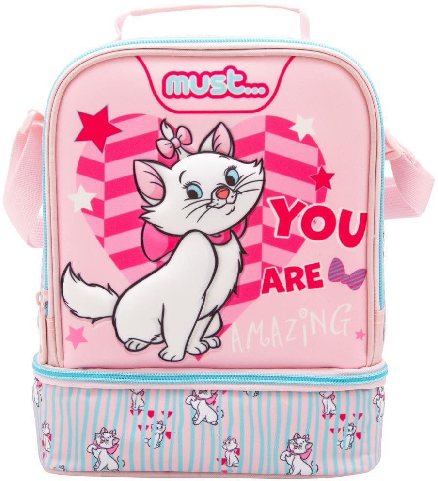 MUST ΤΣΑΝΤΑΚΙ ΦΑΓΗΤΟΥ ΙΣΟΘΕΡΜΙΚΟ DISNEY MARIE CAT MUST 2 ΘΗΚΕΣ