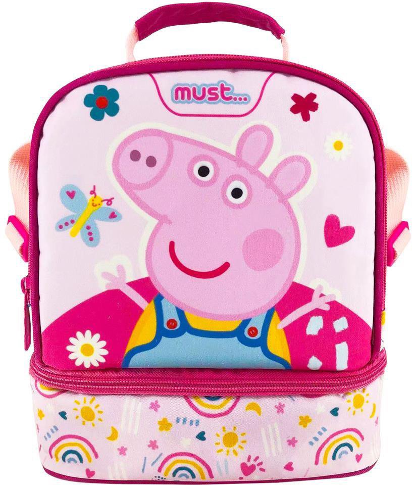 MUST ΤΣΑΝΤΑΚΙ ΦΑΓΗΤΟΥ ΙΣΟΘΕΡΜΙΚΟ PEPPA PIG MUST 2 ΘΗΚΕΣ