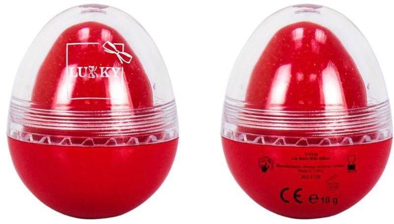 LIP BALM ΣΕ ΒΑΖΑΚΙ LUKKY ΚΟΚΚΙΝΟ 1 TEM