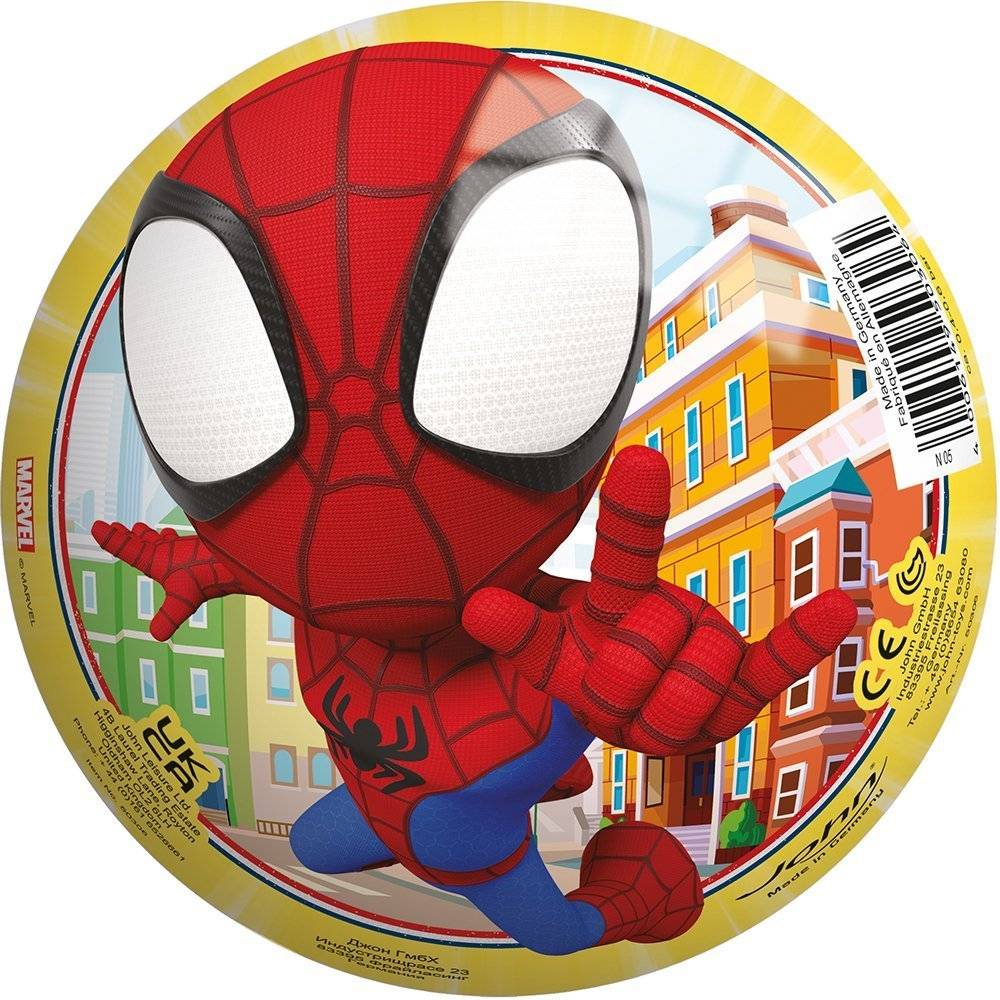 ΜΠΑΛΑ SPIDEY - FRIENDS JOHN HELLAS 13CM (50306)