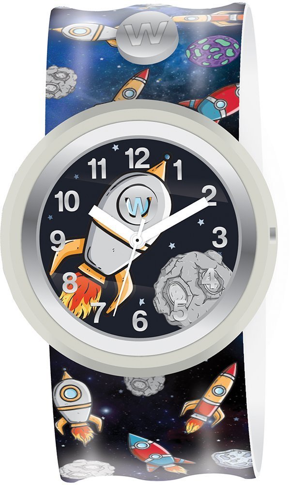 WATCHITUDE ΡΟΛΟΪ ΧΕΙΡΟΣ WATCHITUDE SPACE ROCKETS ΜΠΛΕ/ΠΟΛΥΧΡΩΜΟ