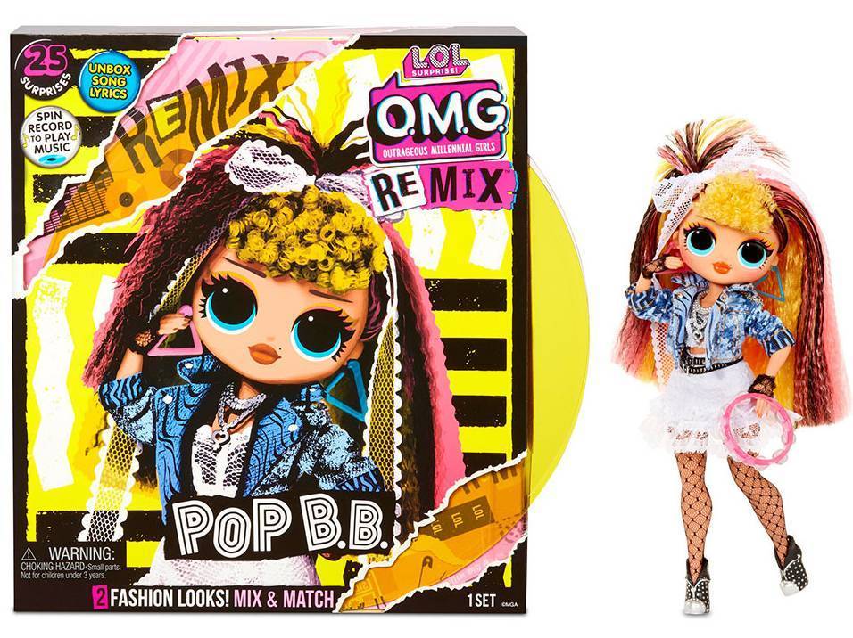 GIOCHI PREZIOSI L.O.L. SURPRISE GIOCHI PREZIOSI OMG REMIX POP BB (LLUG1000)