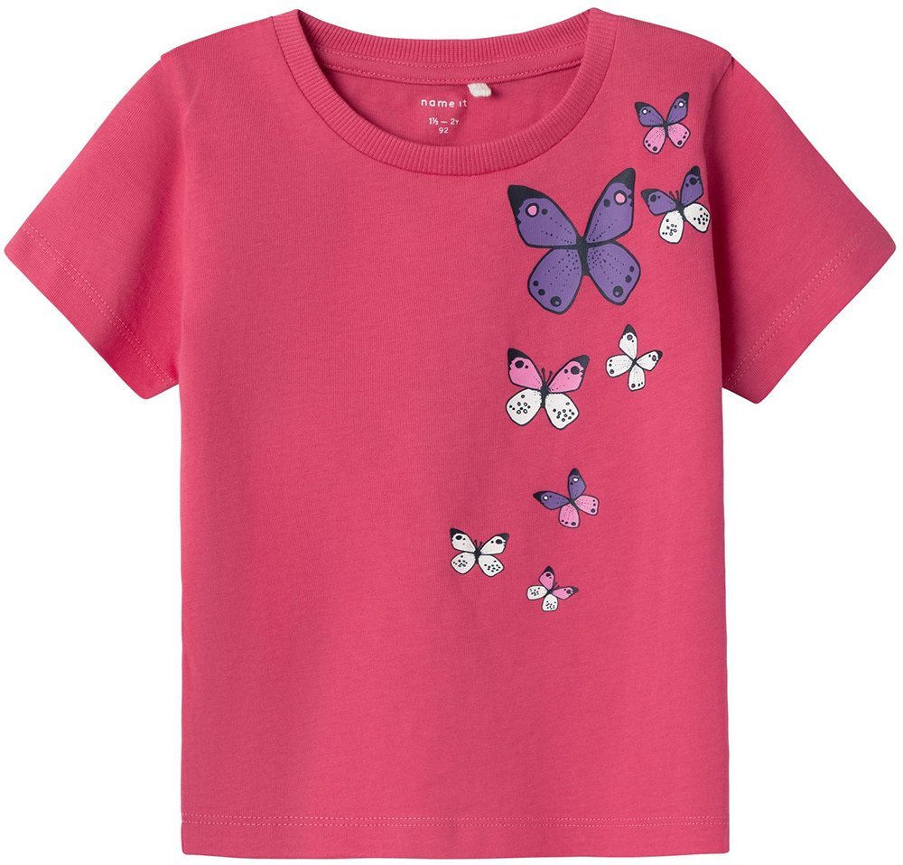 NAME IT T-SHIRT NAME IT 13226024 NMFBEATE ΦΟΥΞΙΑ (104 CM)-(4 ΕΤΩΝ)