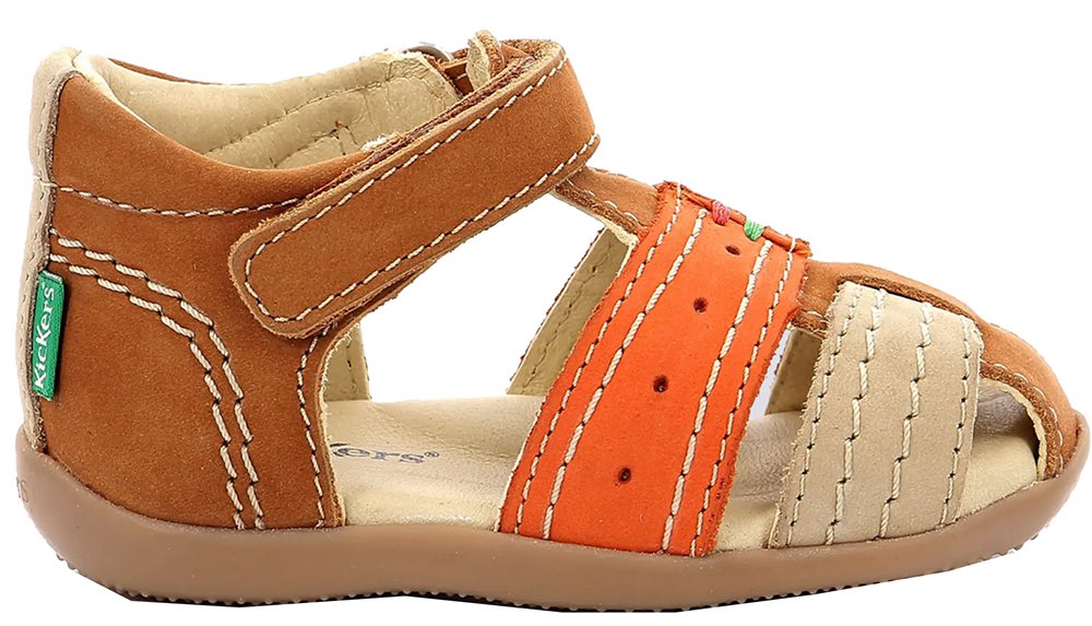 KICKERS ΠΑΠΟΥΤΣΟΠΕΔΙΛΑ KICKERS BIGBAZAR-2 785420 ΚΑΜΕΛ/ΠΟΡΤΟΚΑΛΙ (EU:20)