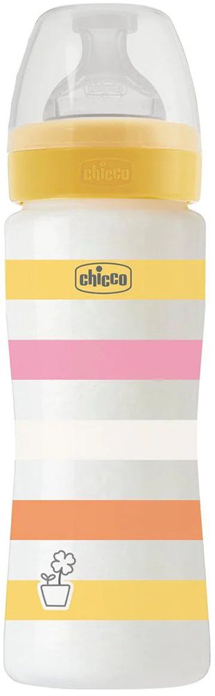 CHICCO ΜΠΙΜΠΕΡΟ ΠΛΑΣΤΙΚΟ CHICCO WB GIRL 330ML 4Μ+