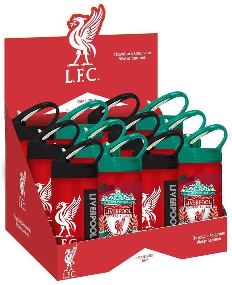 ΠΑΓΟΥΡΙ ΑΛΟΥΜΙΝΙΟΥ LIVERPOOL F.C ΜΕ ΚΑΛΑΜΑΚΙ 500ML