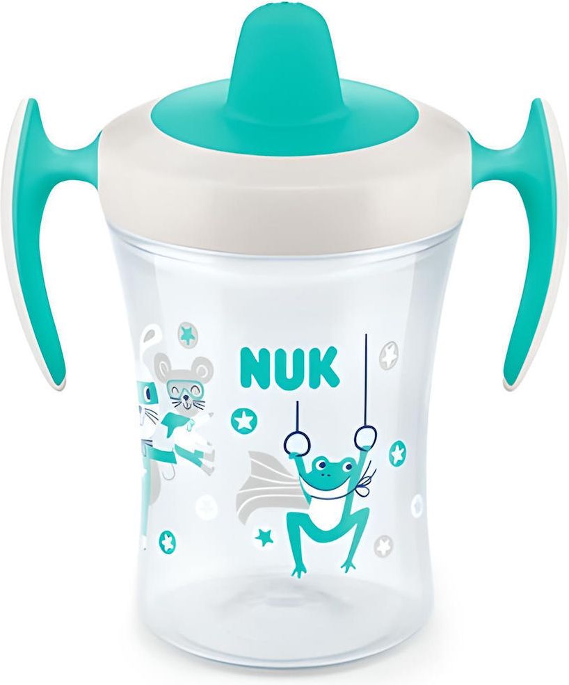 NUK ΚΥΠΕΛΟ NUK TRAINER CUP ΠΡΑΣΙΝΟ 230ML ΓΙΑ 6M+