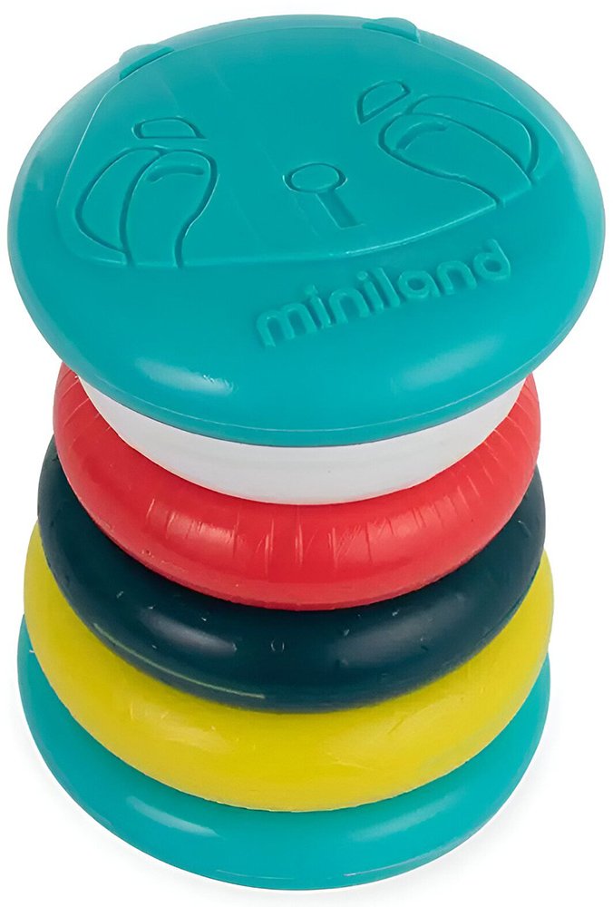MINILAND ΒΡΕΦΙΚΟ ΠΑΙΧΝΙΔΙ MINILAND STACK - ROLL RINGS