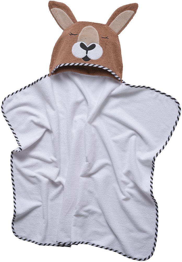 DAS HOME ΒΡΕΦΙΚΗ ΚΑΠΑ ΚΕΝΤΗΤΗ DAS HOME SMILE EMBROIDERY 70Χ90 ΚΑΦΕ - ΛΕΥΚΟ 4894