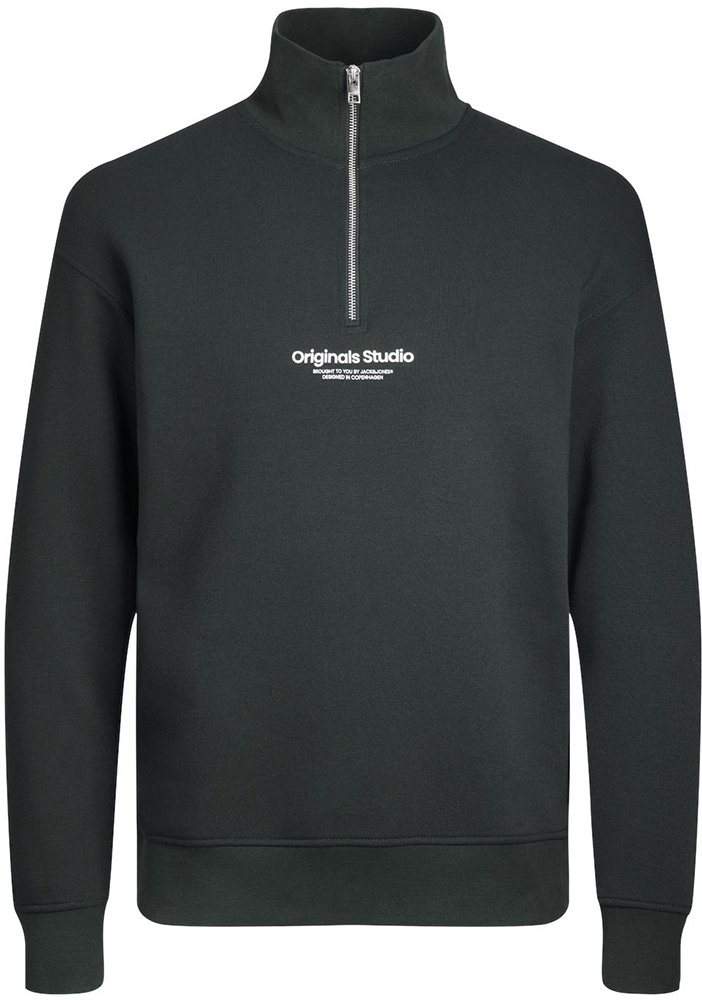 JACK - JONES ΦΟΥΤΕΡ JACK - JONES JORVESTERBRO QUARTER ZIP 12242475 ΣΚΟΥΡΟ ΓΚΡΙ (152 CM) (12 ΕΤΩΝ)