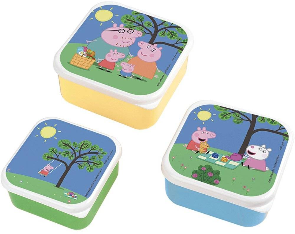ΣΕΤ ΦΑΓΗΤΟΔΟΧΕΙΩΝ PETΙΤ JOUR PARIS PEPPA PIG 3ΤΜΧ