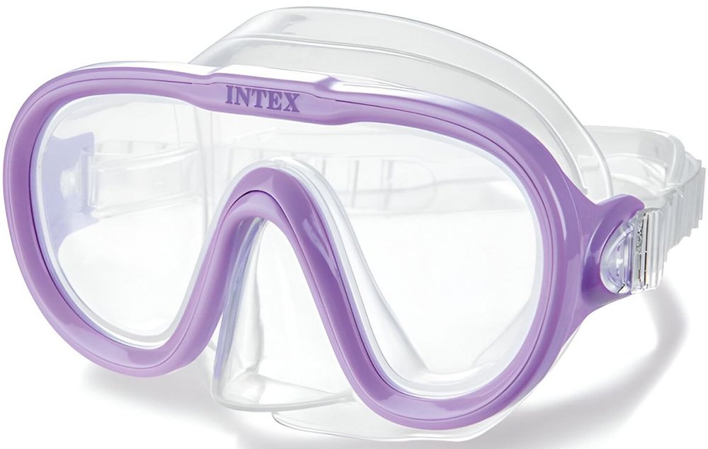 INTEX ΜΑΣΚΑ INTEX SEA SCAN SWIM MASK ΜΩΒ