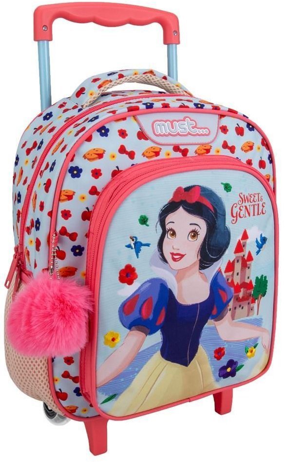 MUST ΤΣΑΝΤΑ ΤΡΟΛΕΪ ΝΗΠΙΟΥ MUST DISNEY PRINCESS SNOW WHITE SWEET AND GENTLE ΚΟΡΑΛΙ