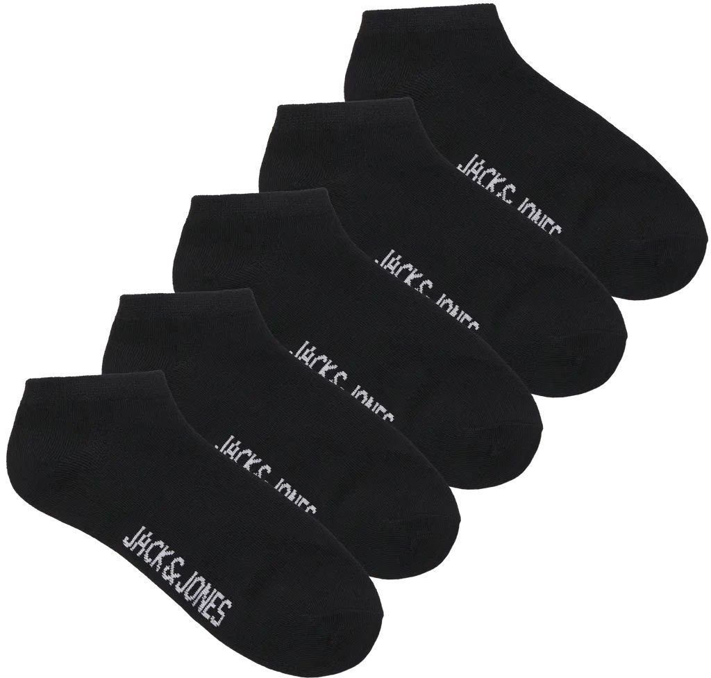 JACK - JONES ΣΕΤ ΚΑΛΤΣΕΣ JACK - JONES JACDONGO 12186046 ΜΑΥΡΟ 5ΤΜΧ (33-37)