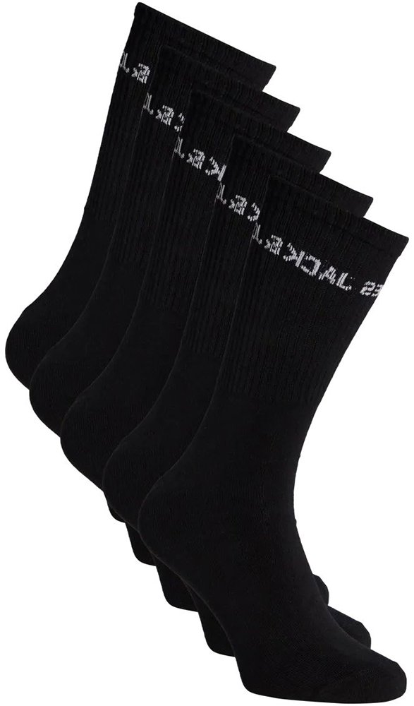 JACK - JONES ΣΕΤ ΚΑΛΤΣΕΣ JACK - JONES JACBASIC LOGO TENNIS 12219499 ΜΑΥΡΟ 5ΤΜΧ (33-37)