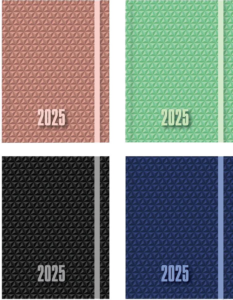 MUST ΗΜΕΡΟΛΟΓΙΟ ΗΜΕΡΗΣΙΟ 2025 MUST LUXURY 12X17ΕΚ. 4 ΣΧΕΔΙΑ