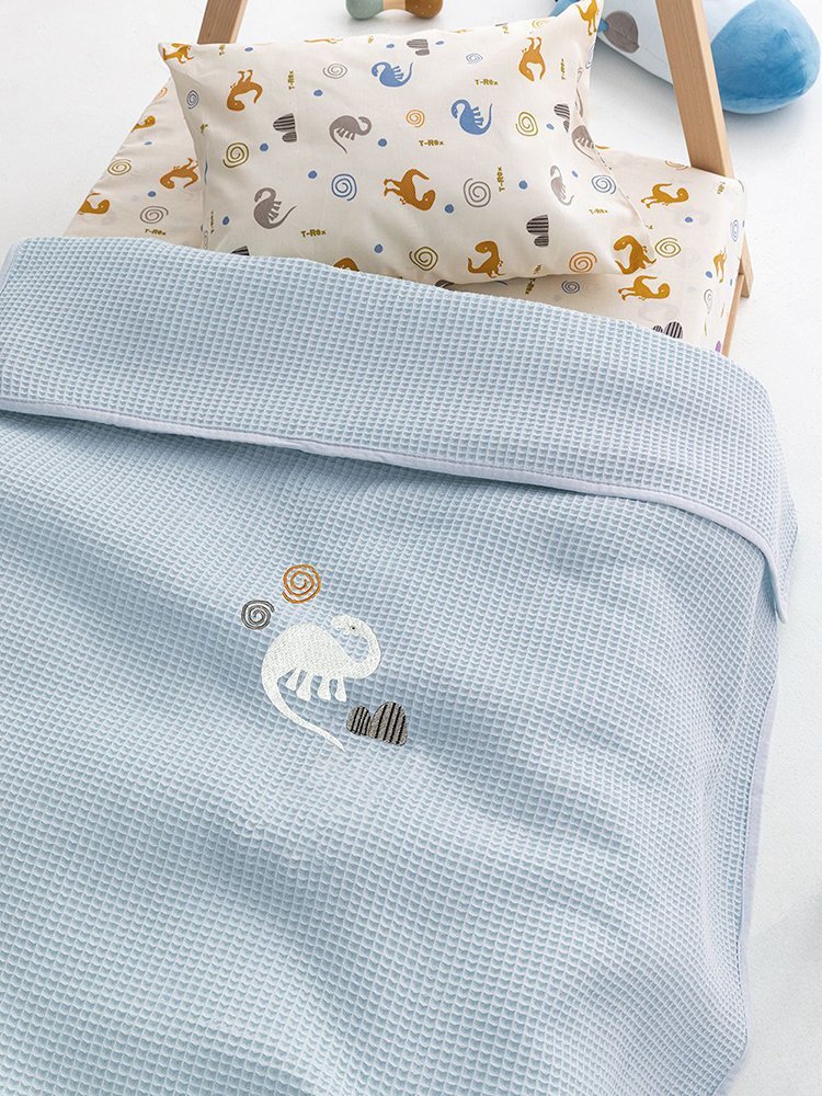 ΠΑΛΑΜΑΙΚΗ ΚΟΥΒΕΡΤΑ ΚΟΥΝΙΑΣ ΠΙΚΕ BABY BLANKETS CANDY/2 BLUE 100X150 CM