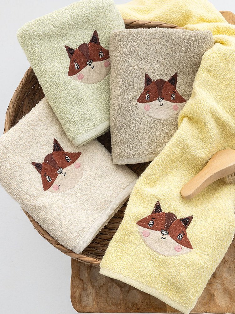 ΠΑΛΑΜΑΙΚΗ ΣΕΤ ΠΕΤΣΕΤΕΣ ΠΑΛΑΜΑΙΚΗ KIDS BATH 40X60CM FOX 4ΤΜΧ