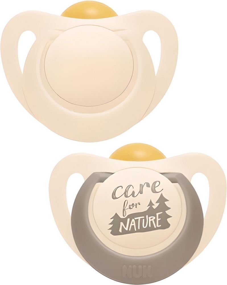 NUK ΠΙΠΙΛΑ NUK ΚΑΟΥΤΣΟΥΚ FOR NATURE 6-18 ΜΗΝΩΝ ΜΠΕΖ 2ΤΜΧ