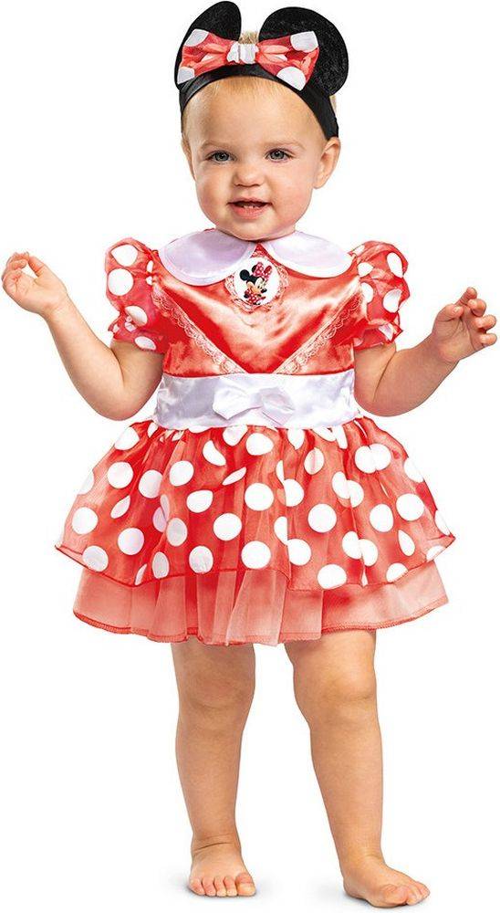 ΣΤΟΛΗ RED MINNIE CLASSIC INFANT DISGUISE (129379) (12-18 ΜΗΝΩΝ)