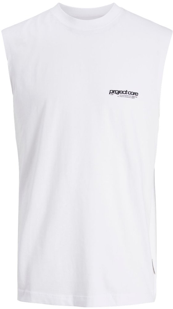 JACK - JONES ΑΜΑΝΙΚΟ ΜΠΛΟΥΖΑΚΙ JACK - JONES 12274576 PRINTED TANK TOP JUNIOR ΛΕΥΚΟ (176 CM)