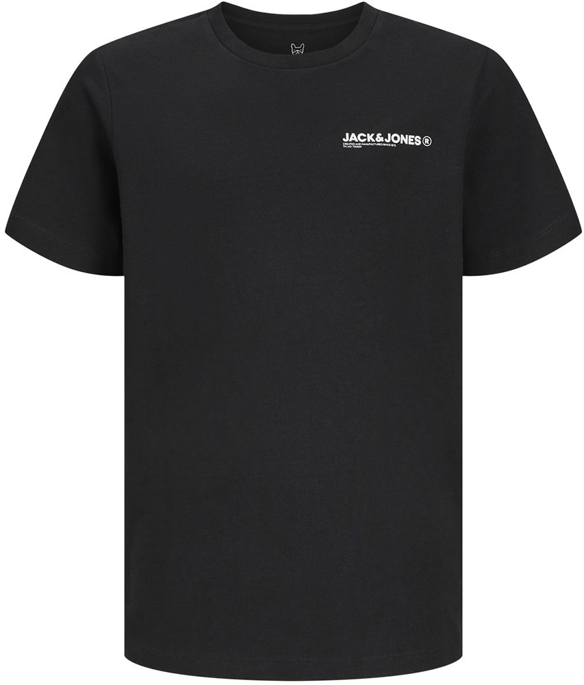 JACK - JONES ΜΠΛΟΥΖΑ JACK - JONES 12269831 JJHAWAII TEE SS CREW NECK JUNIOR ΜΑΥΡΗ (152 CM)