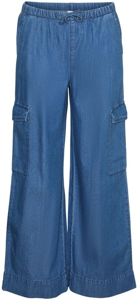 VERO MODA ΠΑΝΤΕΛΟΝΑ VERO MODA VMDEMI MW 10322690 WIDE CARGO PANT ΜΠΛΕ (152 CM)