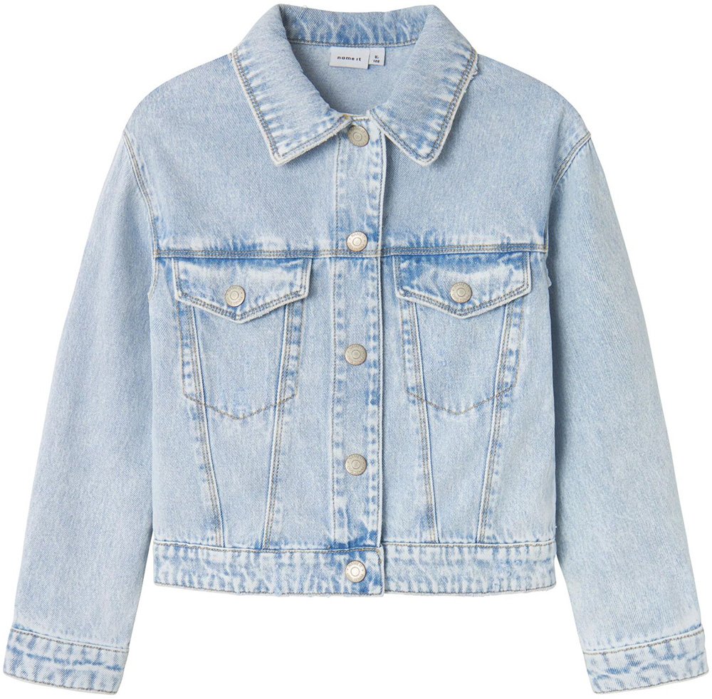 NAME IT ΜΠΟΥΦΑΝ NAME IT 13237177 REGULAR FIT DENIM JACKET ΜΠΛΕ ΑΝΟΙΚΤΟ (152 CM)-(12 ΕΤΩΝ)