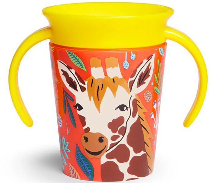MUNCHKIN ΕΚΠΑΙΔΕΥΤΙΚΟ ΠΟΤΗΡΙ MUNCHKIN MIRACLE TRAINER CUP 177 ML GIRAFFE