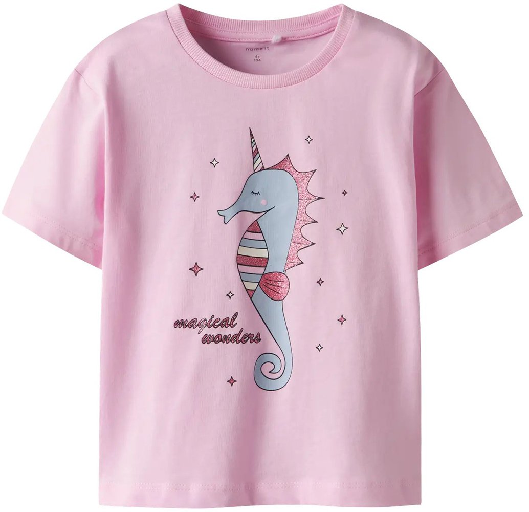 NAME IT ΜΠΛΟΥΖΑ NAME IT 13238061 NMFFREJANE SS NREG TOP ΡΟΖ (116 CM)-(6 ΕΤΩΝ)