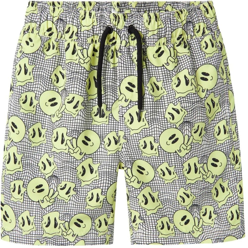 NAME IT ΣΟΡΤΣ ΜΑΓΙΟ NAME IT 13239811 NKMZATOONY SWIM SHORTS BOX ΚΙΤΡΙΝΟ/ΜΑΥΡΟ (164 CM)-(14 ΕΤΩΝ)