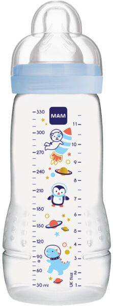 ΜΠΙΜΠΕΡΟ EASY ACTIVE BABY BOTTLE ΜΠΛΕ 330ML