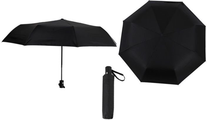 ΟΜΠΡΕΛΑ I-TOTAL XL2202 BLACK 20CM( OPEN 88CM)