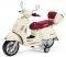 PEG-PEREGO  12V VESPA WHITE WITH CASE