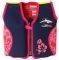  FLOAT JACKET KONFIDENCE NAVY HIBISCUS (98.)-(1.5-3 )