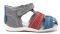  KICKERS BIGBAZAR GOLF NUBUCK /./ (GREY RED BLUE) (EU:19)