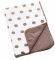  DOOMOO DREAM COTTON DOTS TAUPE / 75X100CM