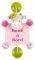  NATTOU BABY ON BOARD ALIZEE 23CM