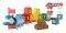 FISHER PRICE MEGA BLOKS  -  1/2/3...