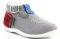  KICKERS BONBEK GRIS CLAIR 218126 BLEU ...
