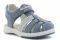  KICKERS PLATINIUM 349503 BLEU BLANC-...