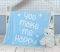   NEF NEF  HAPPY L.BLUE 75X110